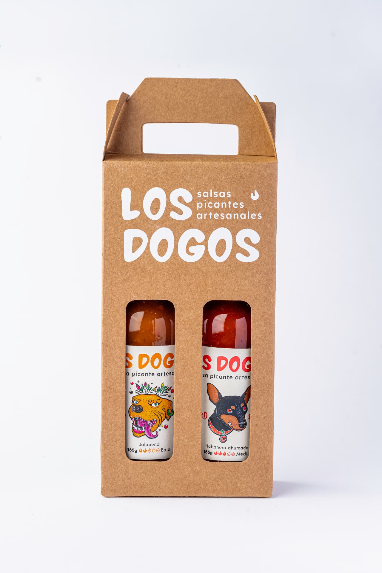 Pack x2 Los Dogos: salsas picantes artesanales